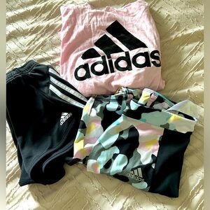 Girls Adidas Outfit Bundle S 7/8